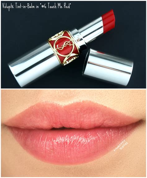 ysl volupte tint in balm 07|sephora lip and cheek tint.